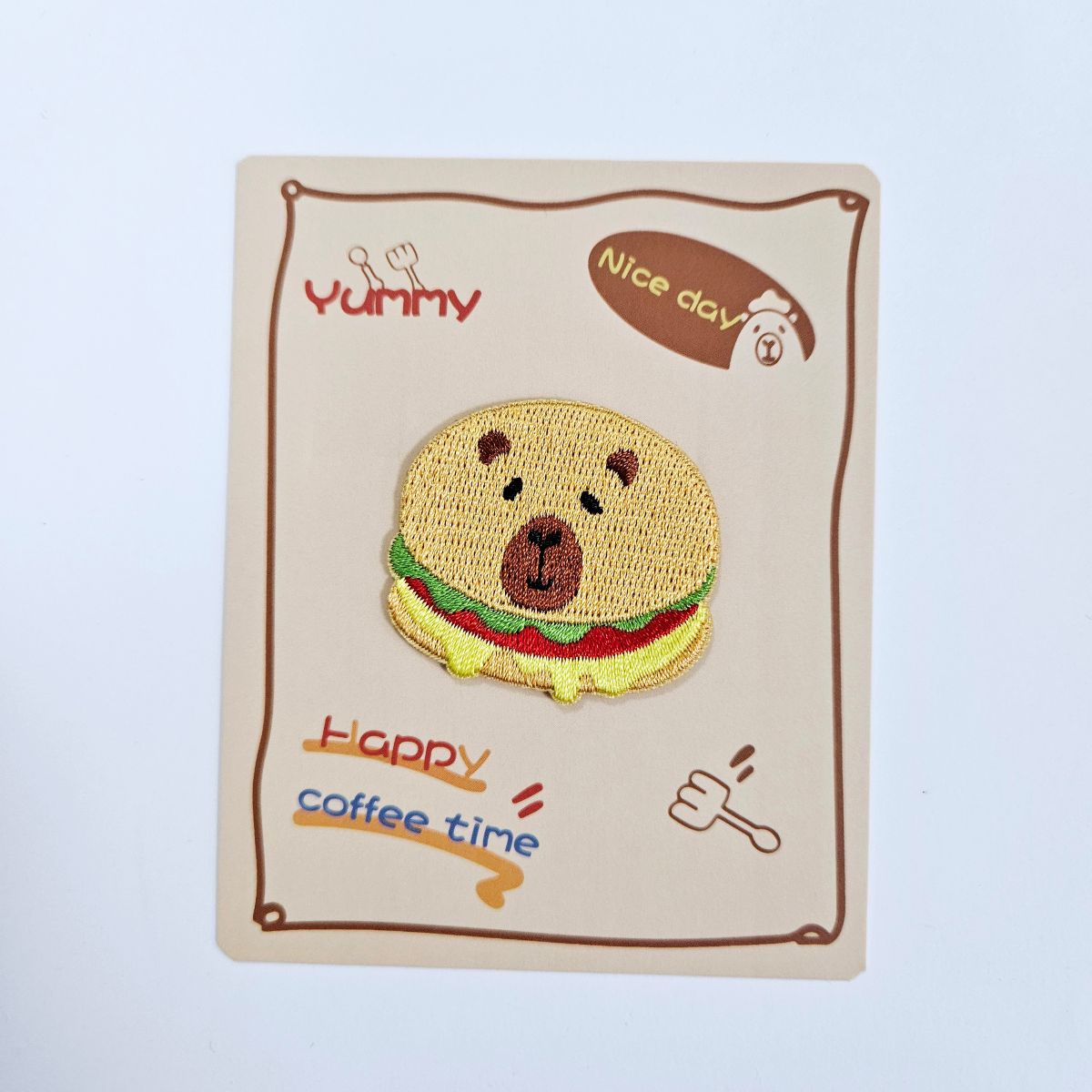 FABRIC PATCH-ON MULTI-PURPOSE EMBROIDERY STICKERS 25010030