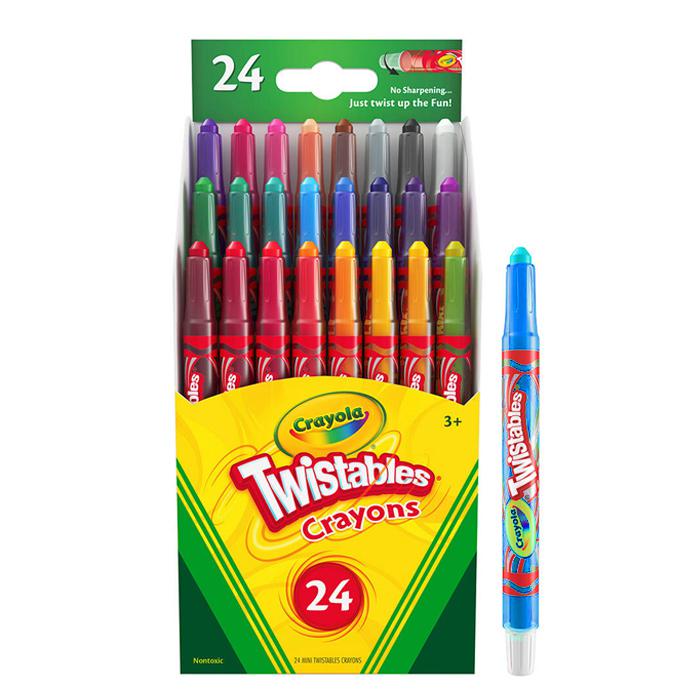 Crayola Mini Twistable Crayon 24's 529724