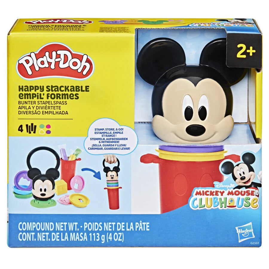 HASBRO PLAYDOH DISNEY JUNIOR HAPPY STACKABLE