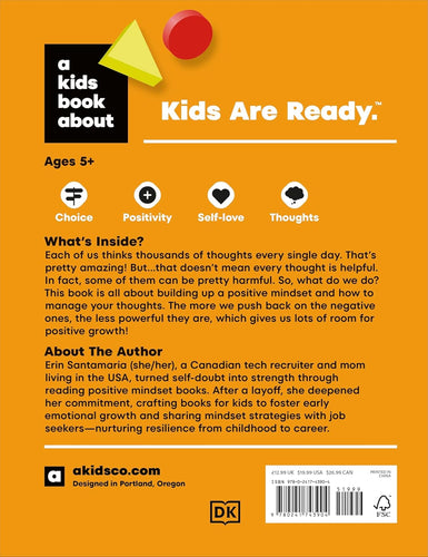 A Kids Book About Positive Mindset (Hardcover)