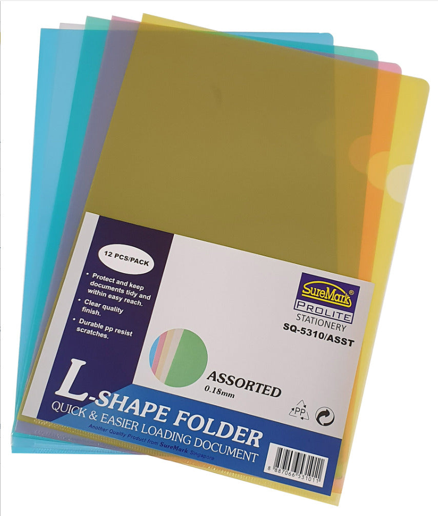 L-shape Folder Asst(12's)-(a4)