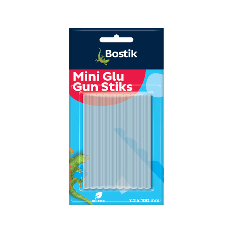 Bostik Hot Melt Mini Glue Sticks Refill Pack 10pcs 7.2mm