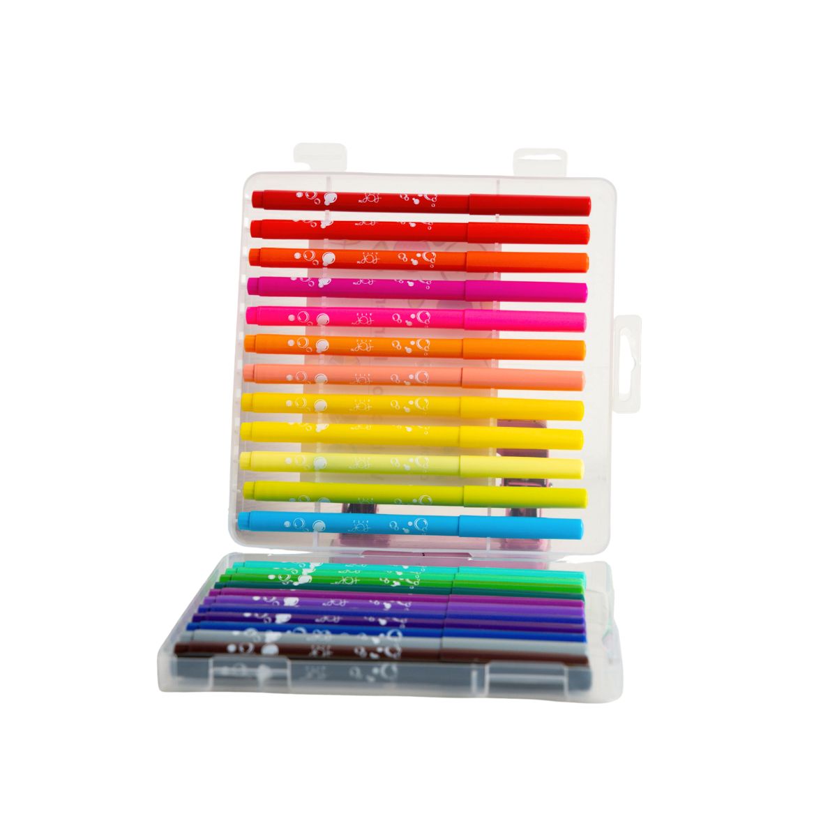Pop Artz Washable Watercolour Markers (24 Colours) - PA-6839F-24B