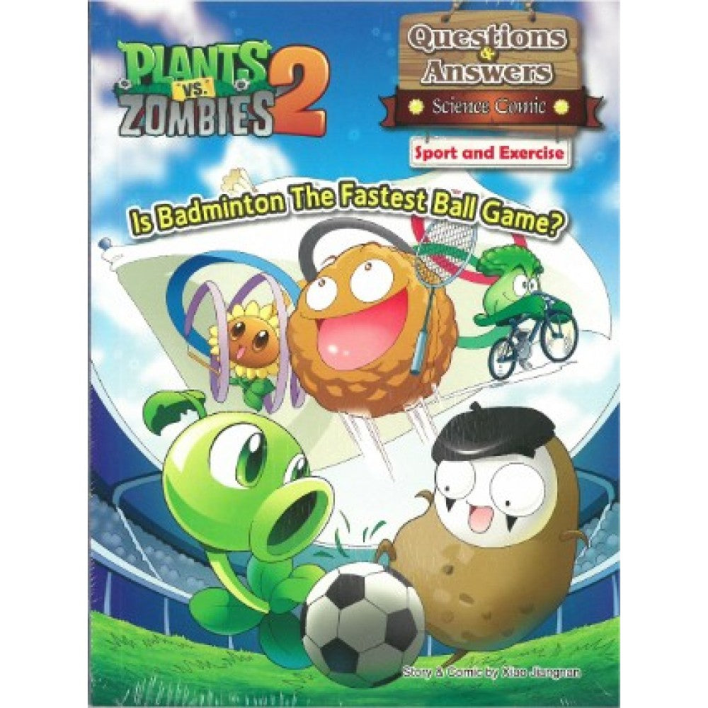 Plants vs Zombies 2 Science Comic Is Badminton The Fastest Ball Game?