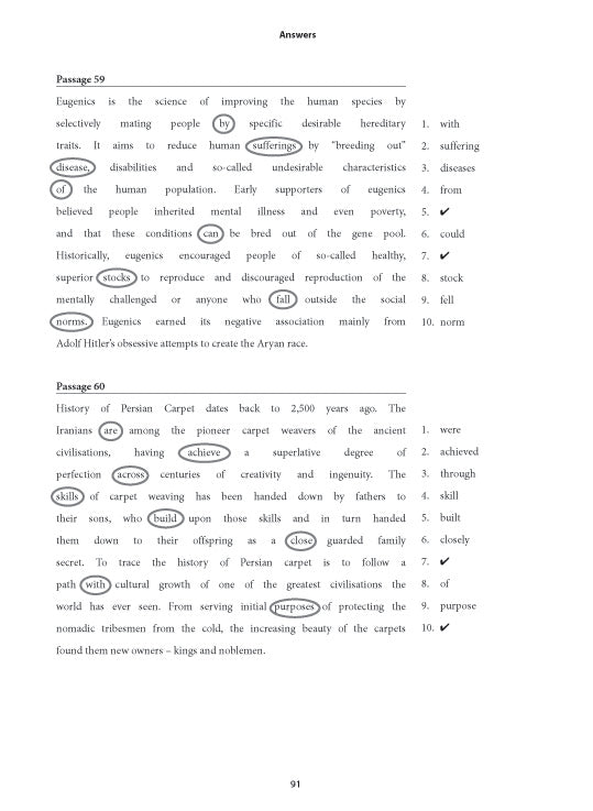 S4E/NA English Editing Practice