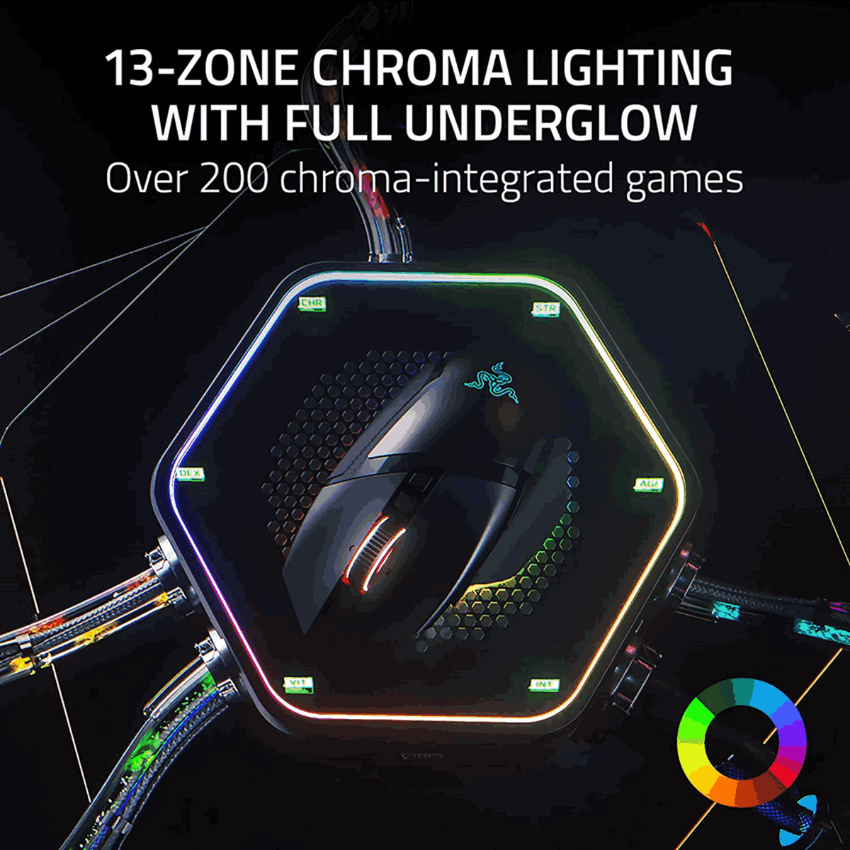 Razer Basilisk V3 Pro Ergonomic Wireless Gaming Mouse Black