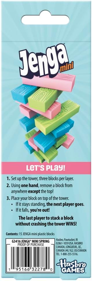 HASBRO GAMES JENGA MINI