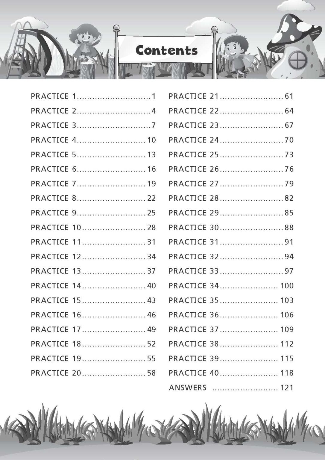 Nursery English 'i Love School!' Weekly Practice