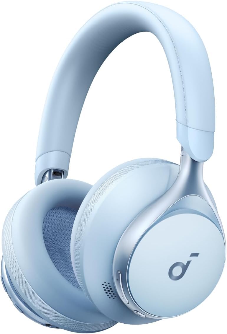 Soundcore Space One Active Noise Cancelling Headphones – Blue