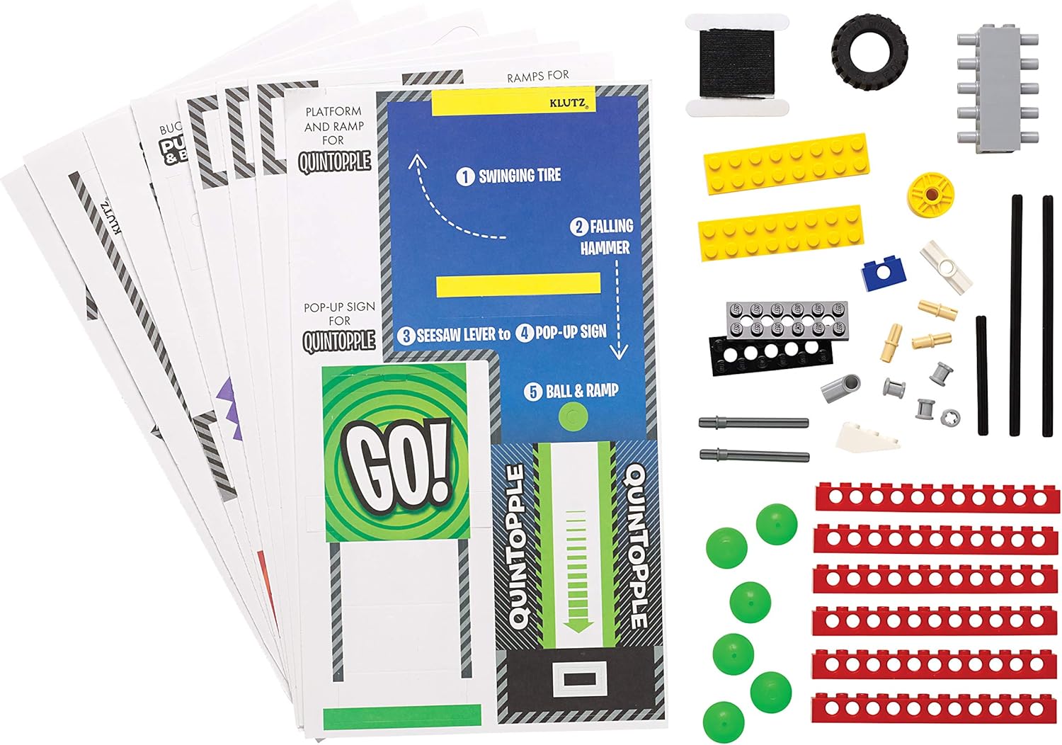 Klutz LEGO Chain Reactions Craft Kit