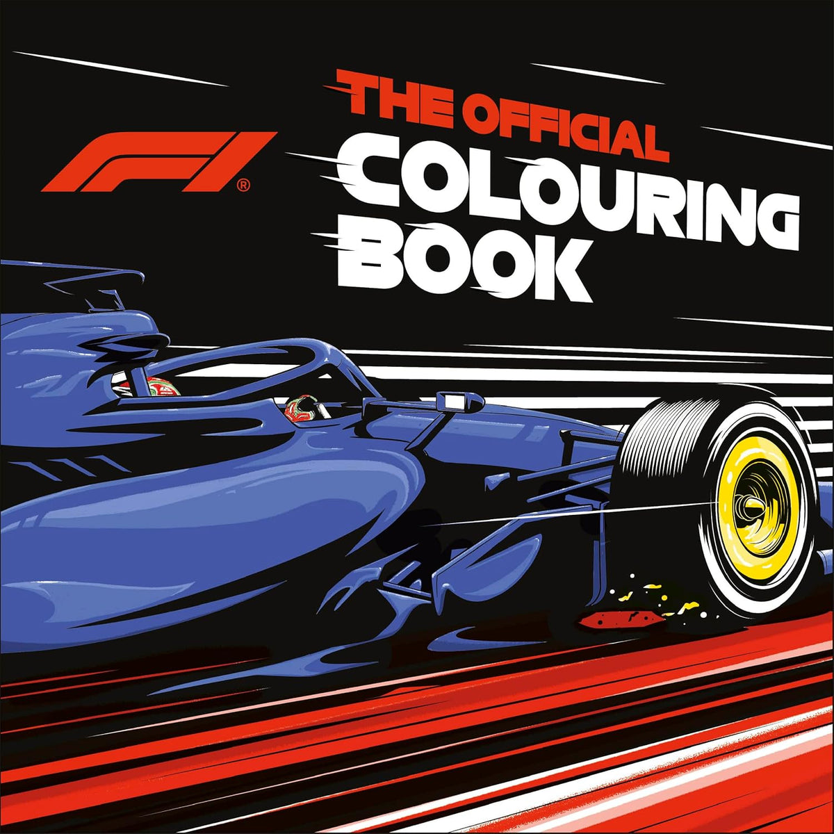 The Official F1 Colouring Book (Paperback)