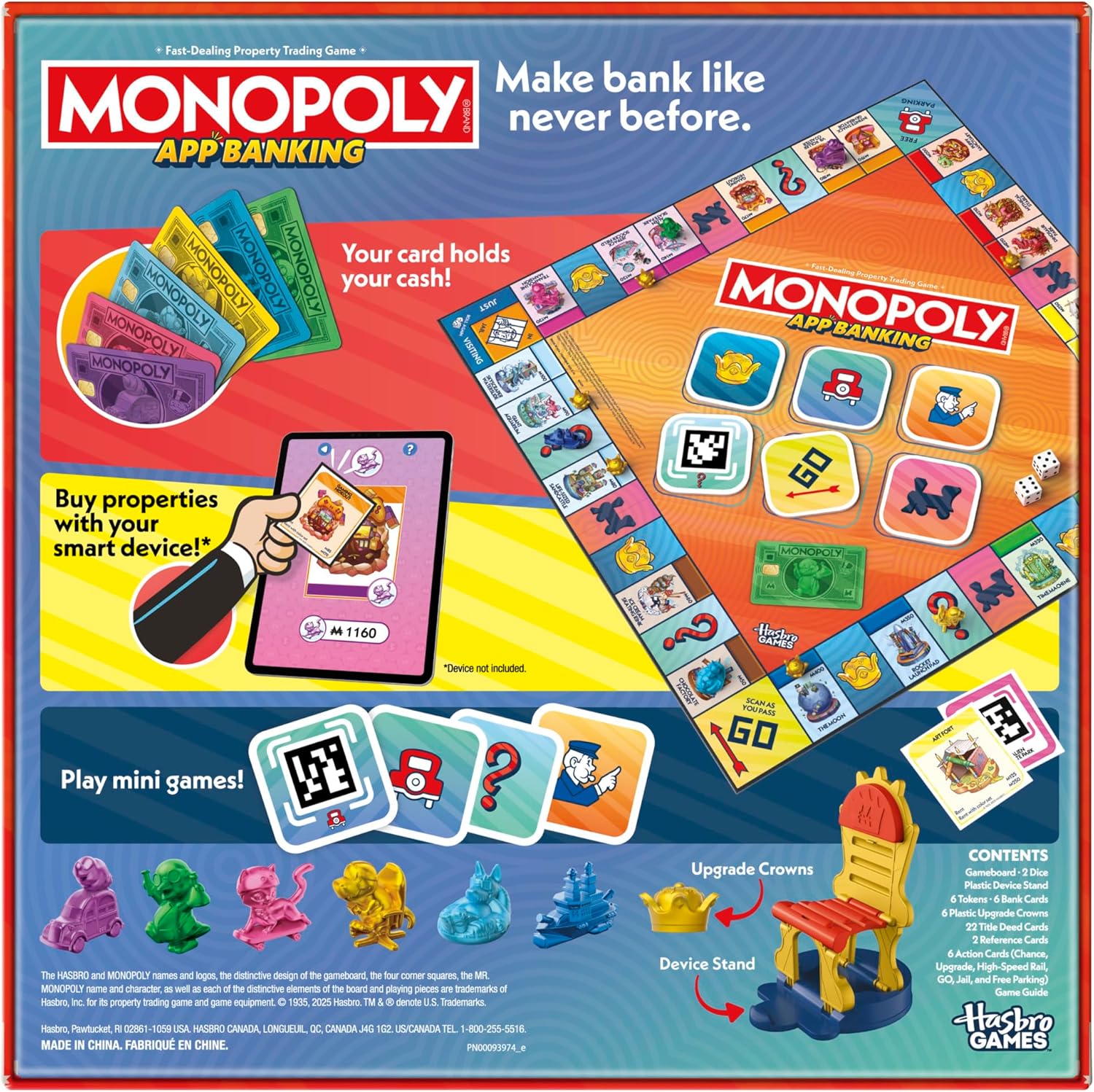 HASBRO MONOPOLY APP BANKING