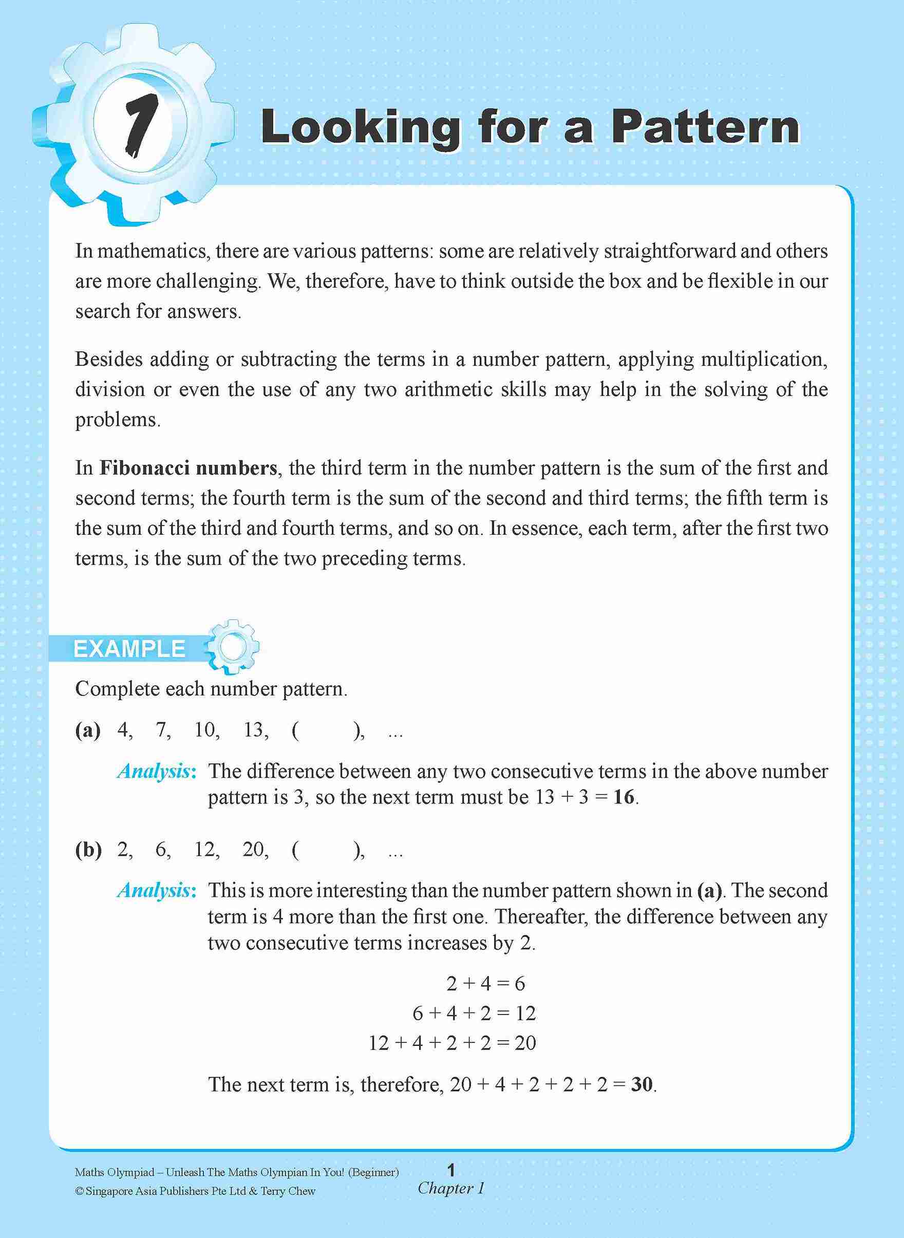 Maths Olympiad Beginner (Primary 3&4, suitable for 9-10 years old)