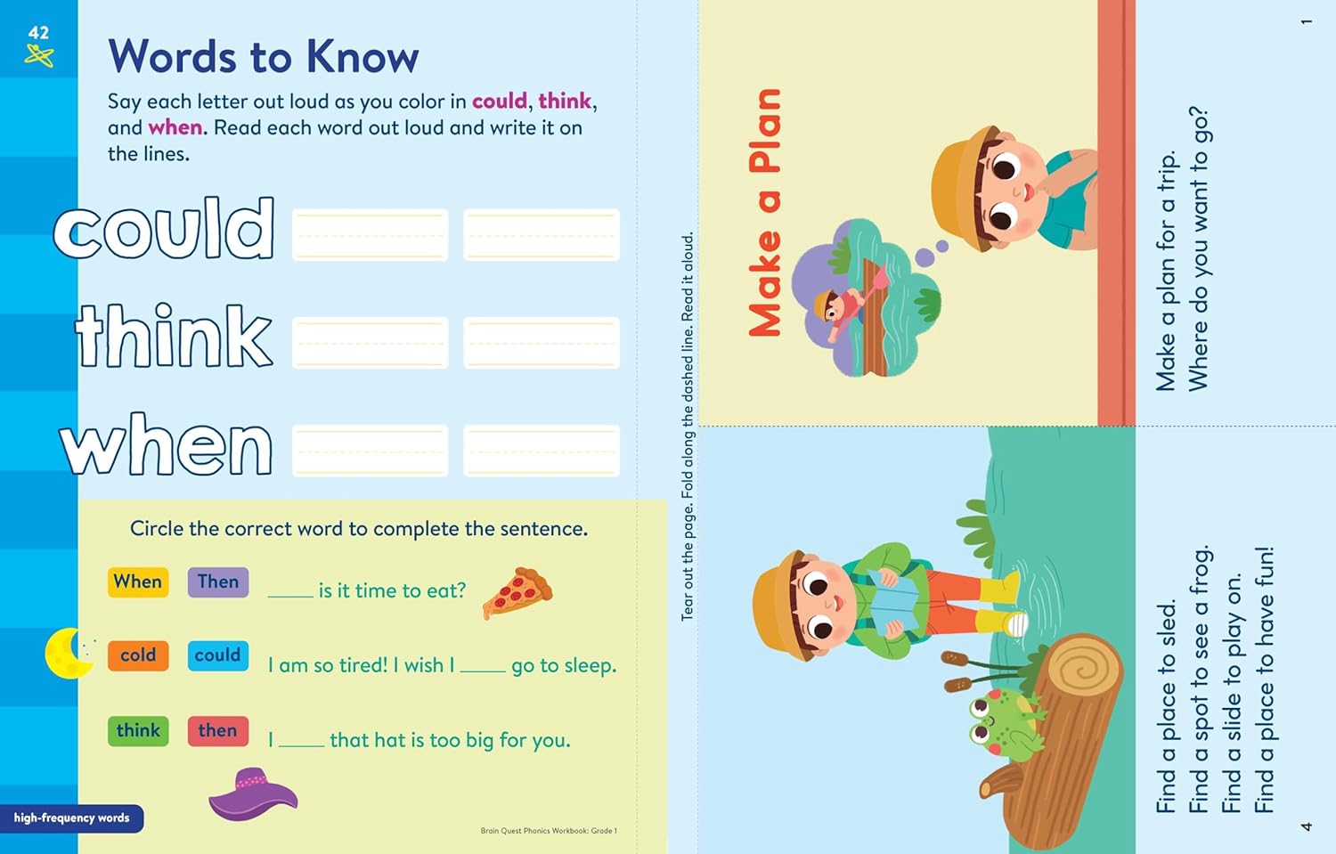 Brain Quest Phonics Workbook: Grade 1 (Paperback)