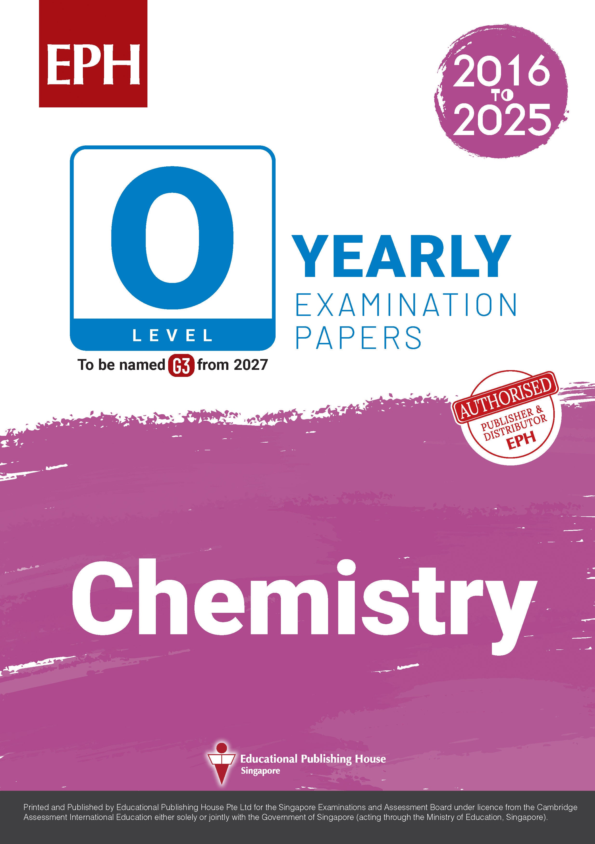 OL Chemistry Examination Q&A 16-25 (Yearly)