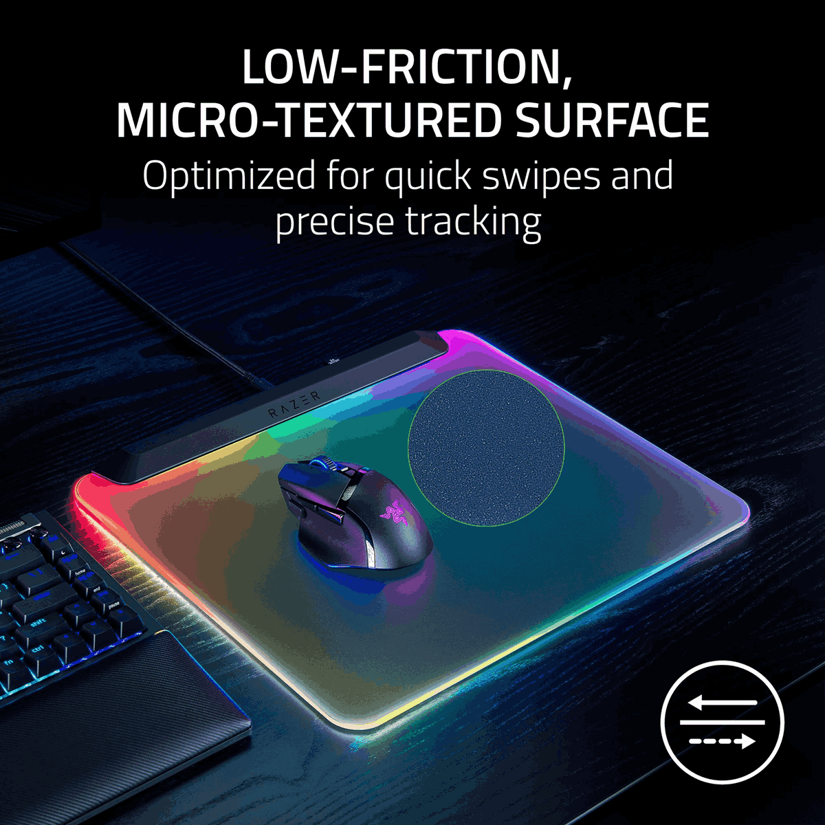 Razer Firefly V2 Pro Multi-Zone Chroma Gaming Mouse Mat
