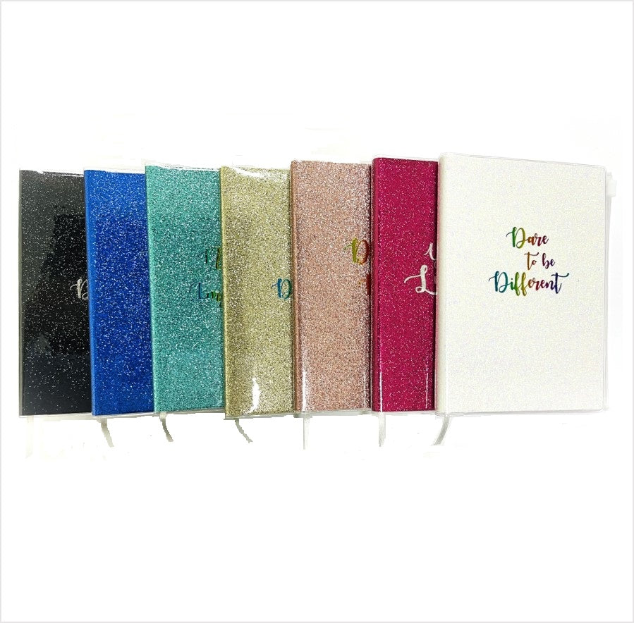 Palette Pvc Cover Notebook Glitter A6