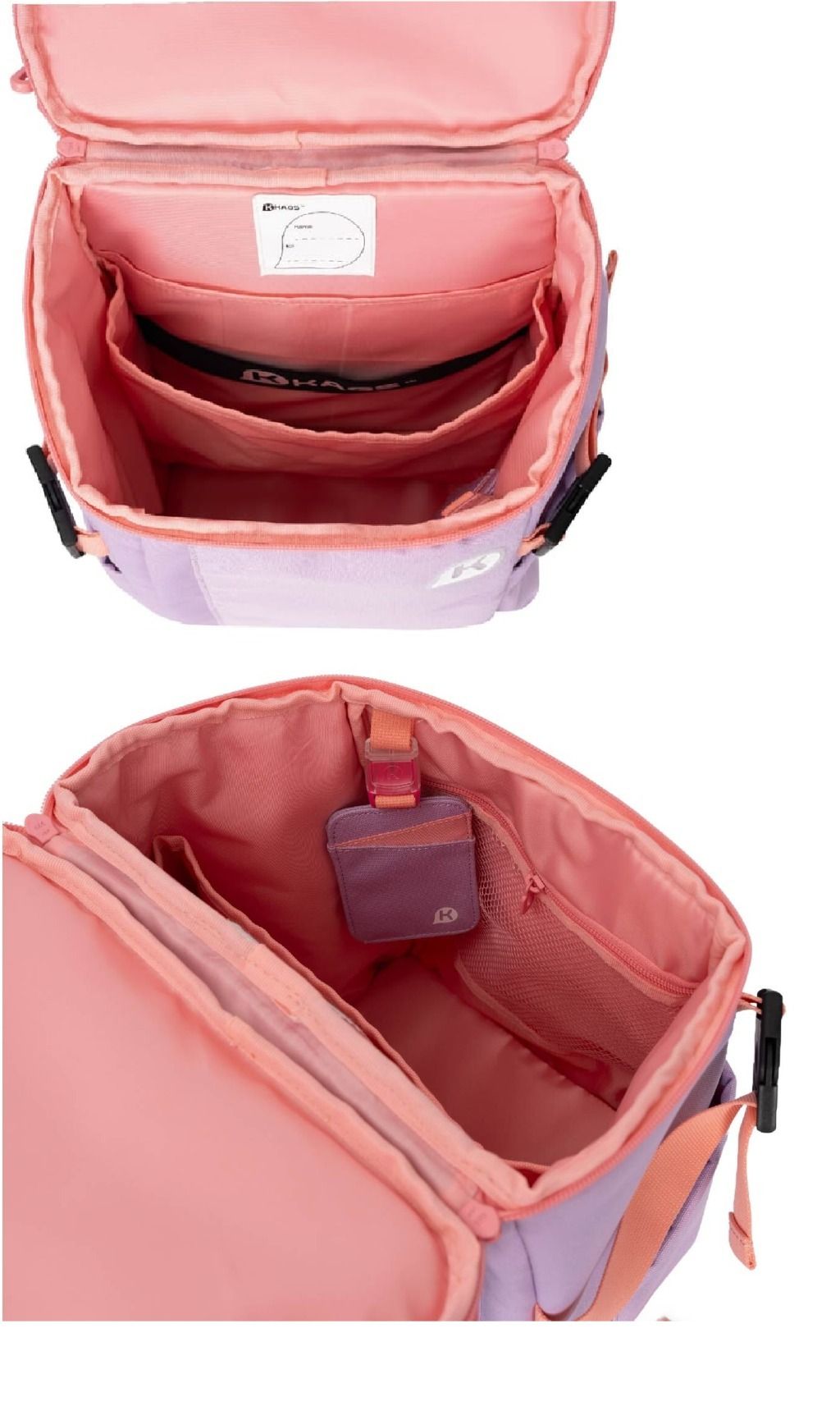 KAGS DUSTIN 2 SERIES ERGONOMIC SCHOOL BACKPACK LAVENDER