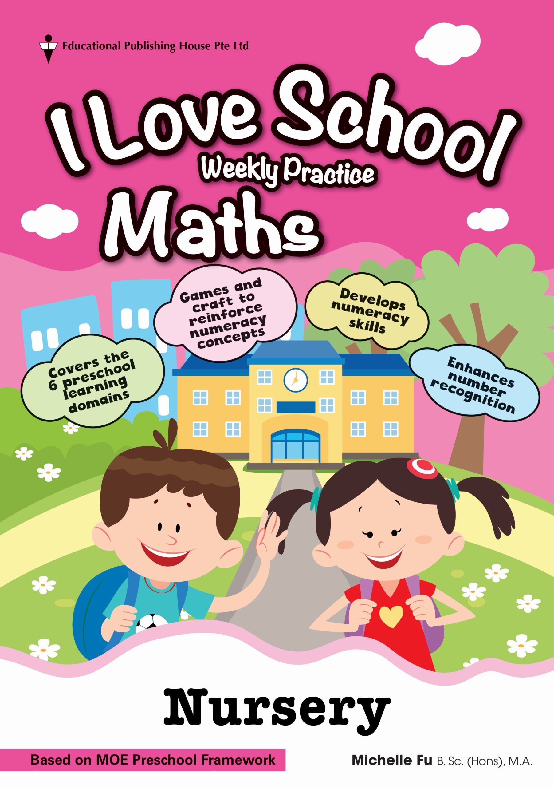 Nursery Maths'I Love School!'Weekly Pra