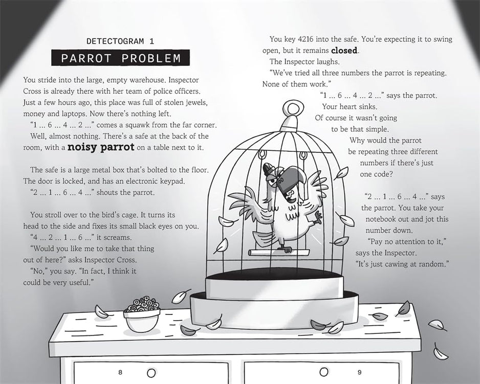 Detectograms®: The Parrot Who Knew Too Much (Paperback)