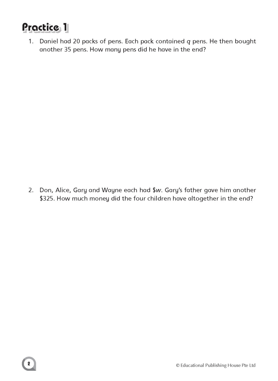 Primary 6 New Problem-solving Processes In Mathematics