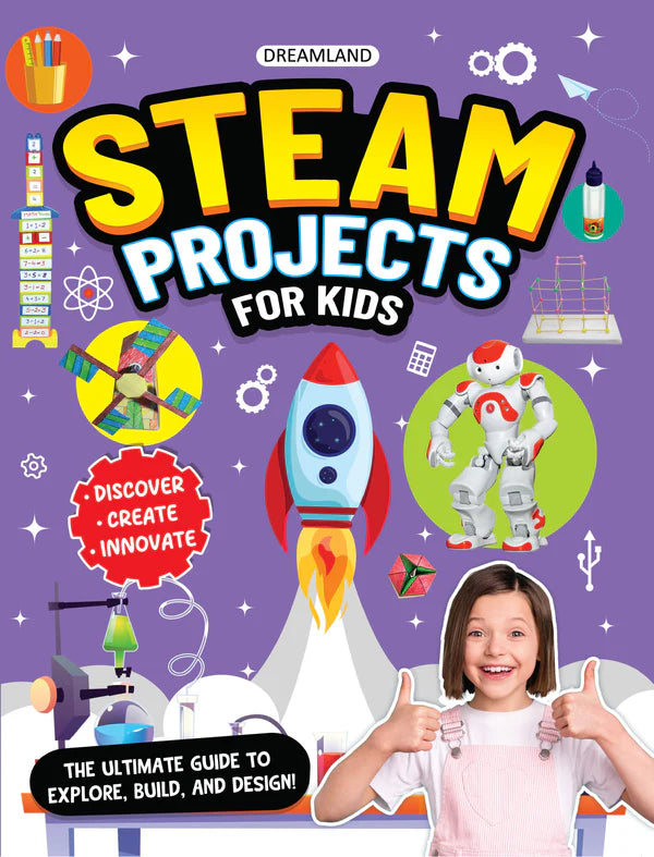 Steam Project Book STEAM Projects For Kids – Popular Book Company Pte Ltd