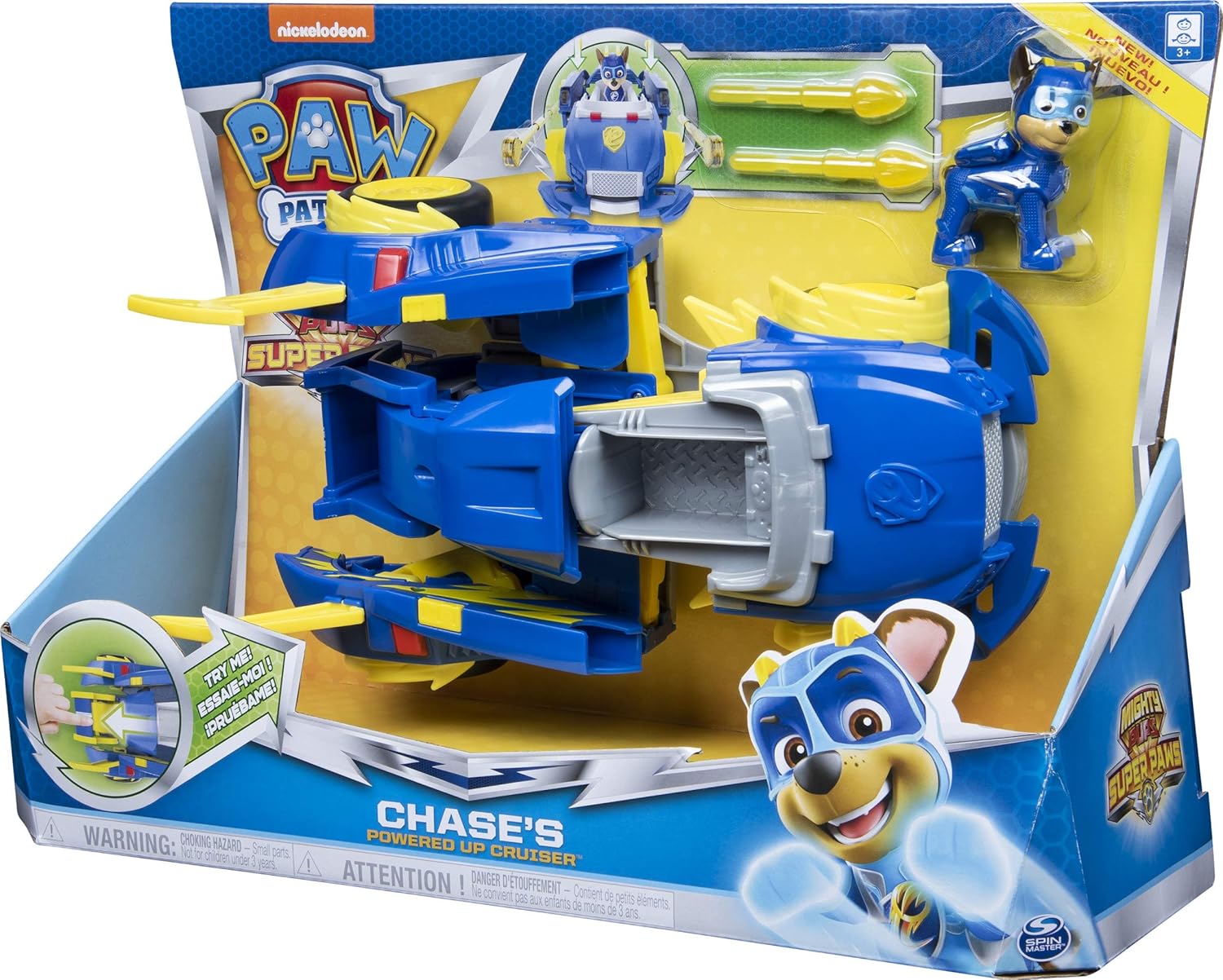SPIN MASTER PAW PATROL MARSHALL MIGHTY PUPS TRANSFORMING VEHICLE