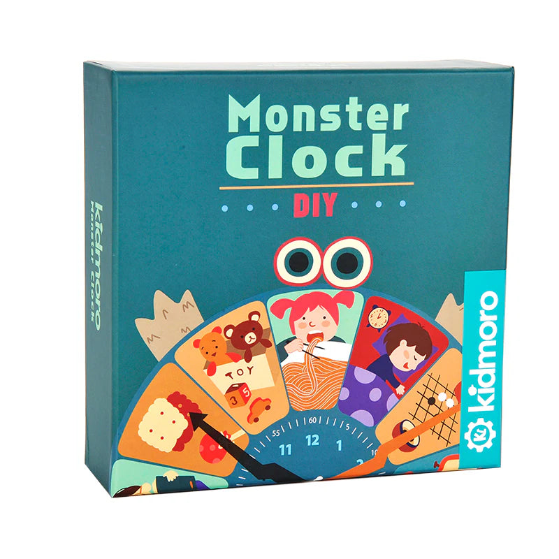 KIDMORO MONSTER CLOCK DIY GAME