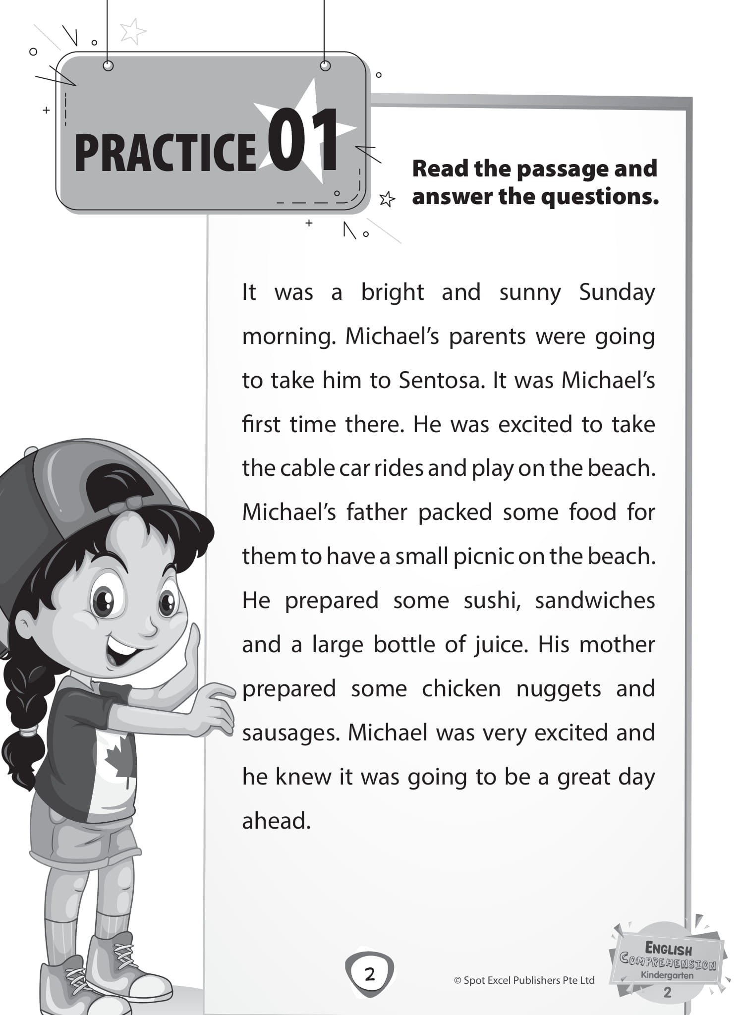 Kindergarten 2 - English Comprehension 