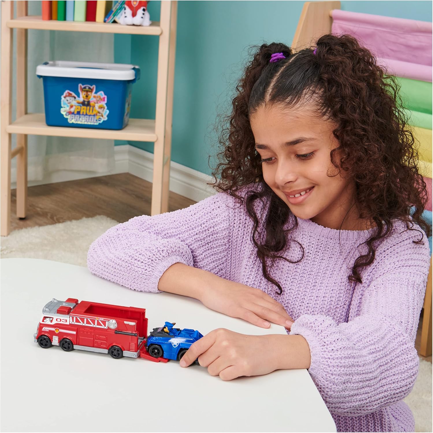 SPIN MASTER PAW PATROL TRUE METAL FIRETRUCK DIE CAST TEAM VEHICLE