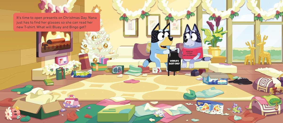 Bluey: Let's Do Christmas!: A Festive, Fun-Filled Magnet Book (Hardcover)