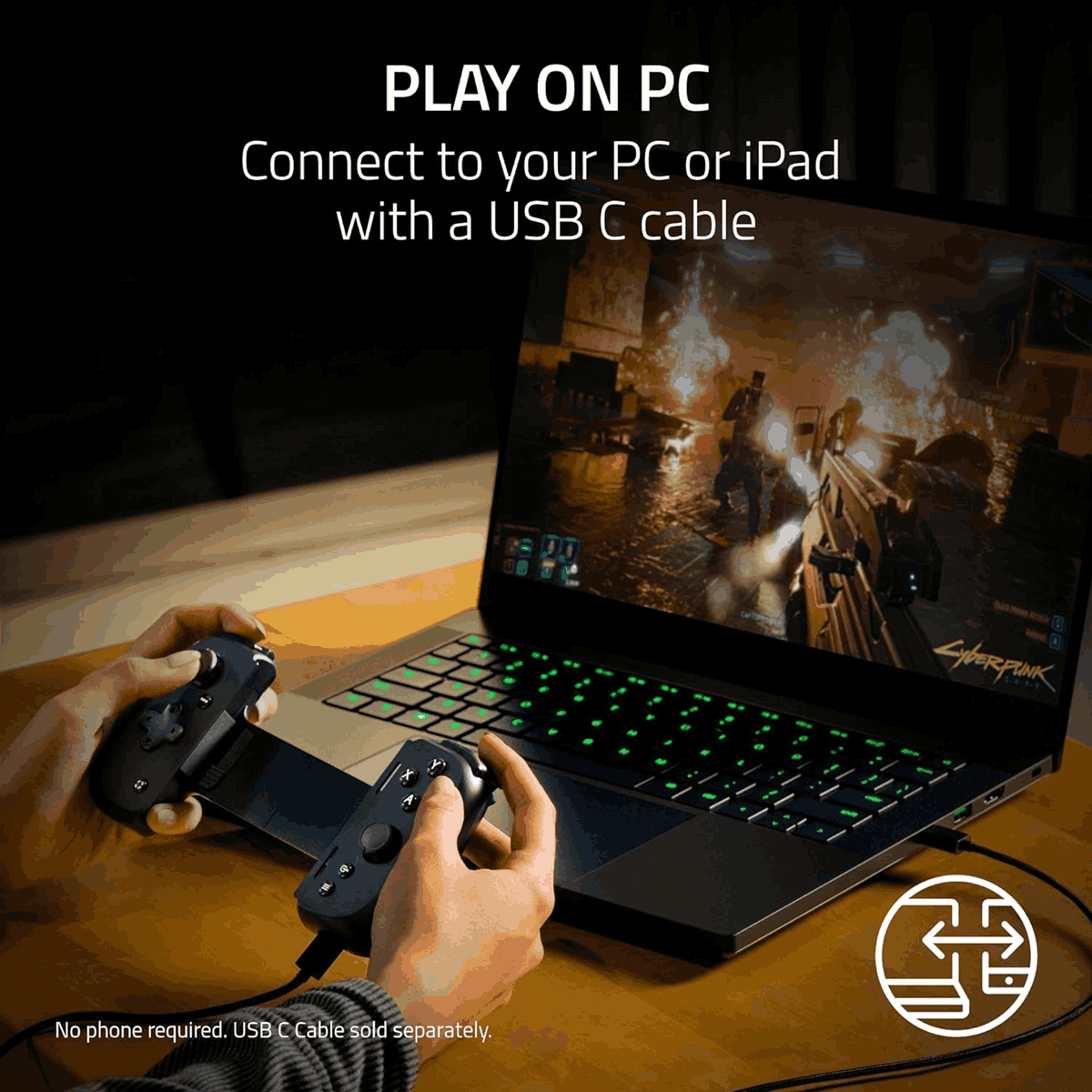 Razer Kishi V2 USB C iPhone & Android Gaming Controller