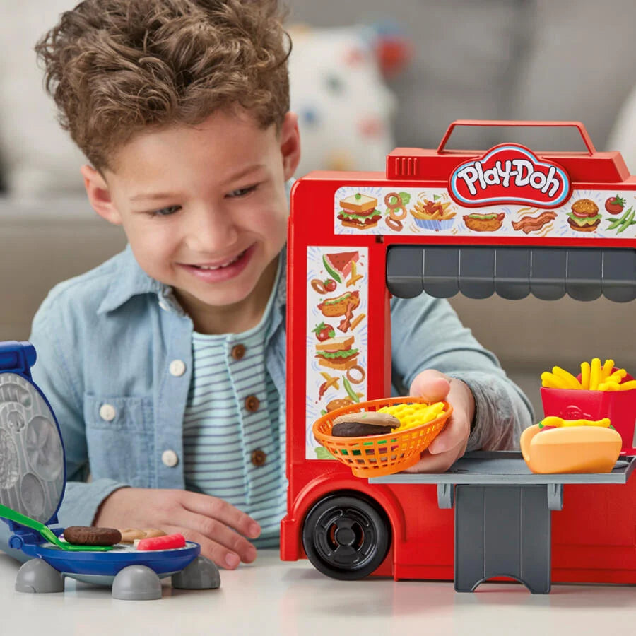 HASBRO PLAYDOH BURGER TRUCK PLAYSET