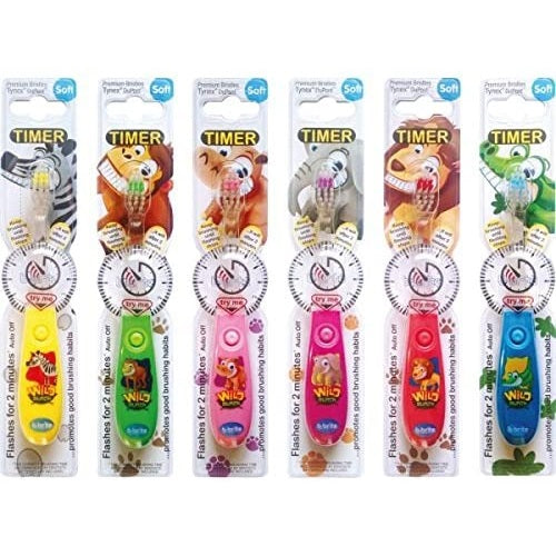 B-BRITE WILD BUNCH FLASHING TOOTHBRUSH