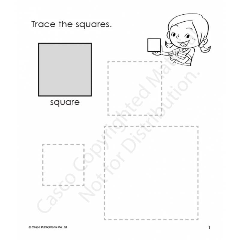 Step by Step Early Math Skills Book 4: Shapes & Measurement I (for Ages 3-4)