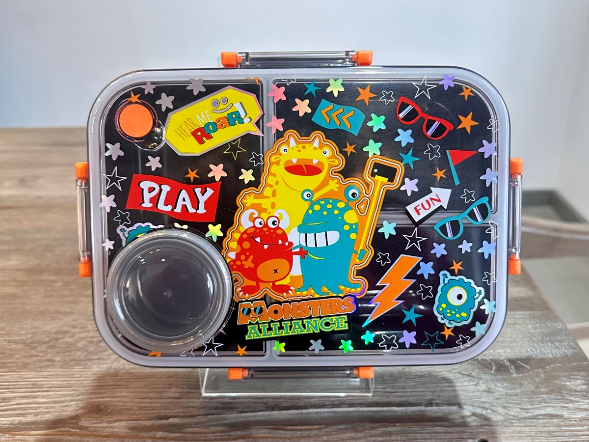 Kids’ Lunch Box with Cup 830ml – Assorted Designs
