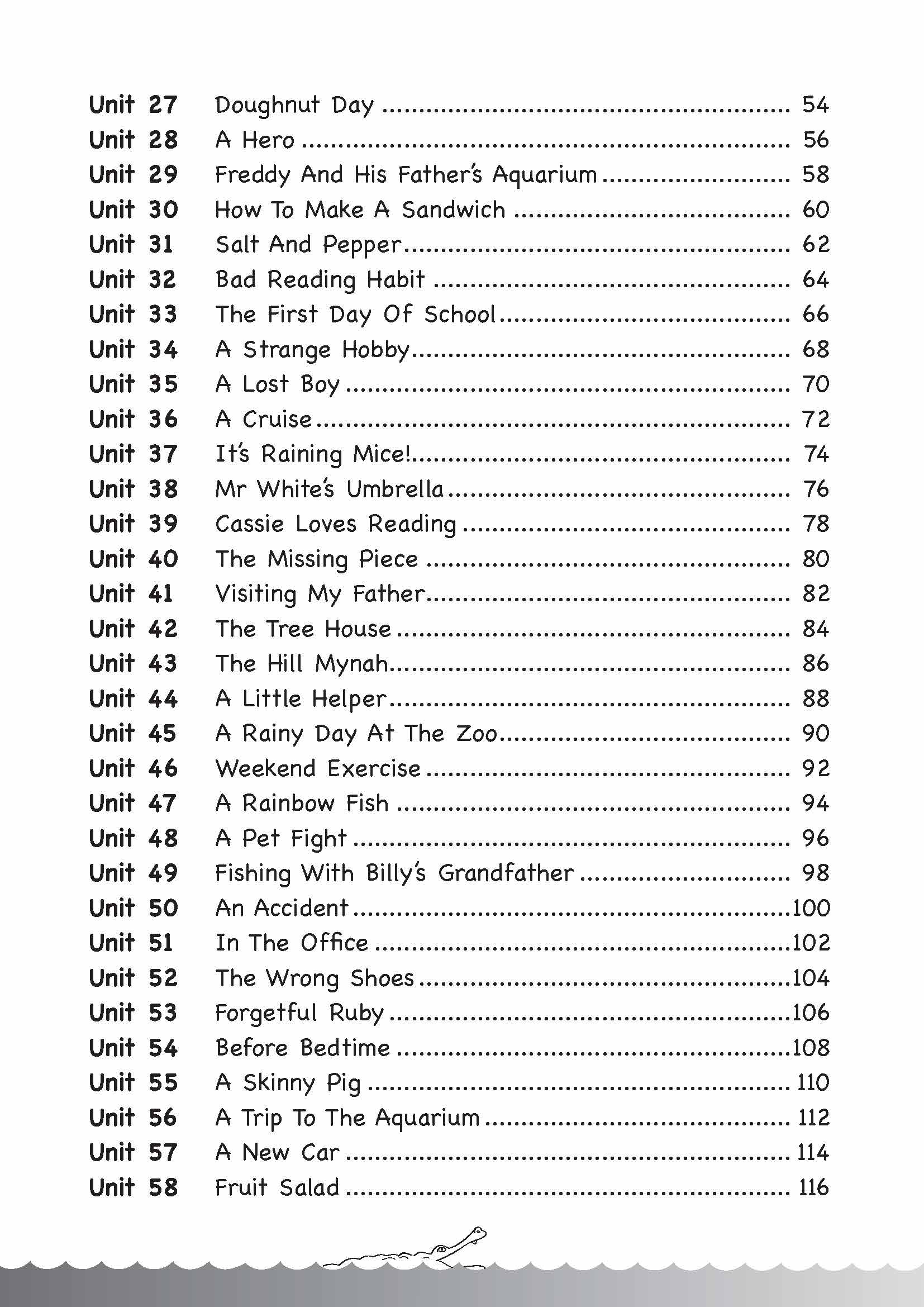 Bridging From K2 To Primary 1 Comprehension