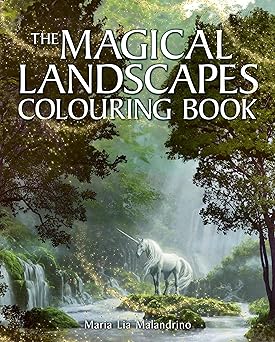 Magical Landscapes Colouring Book