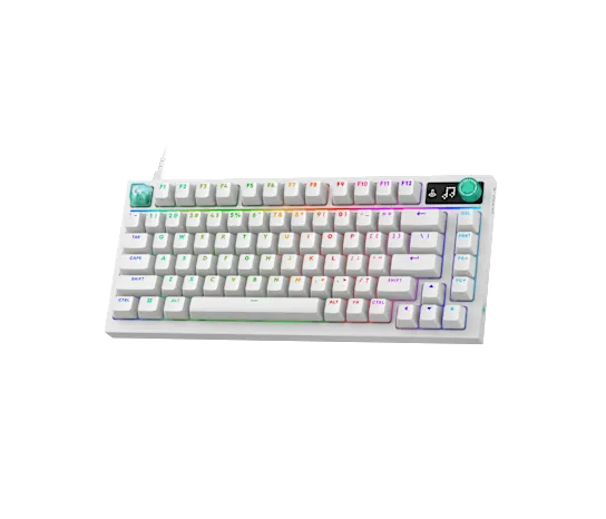 Logitech G316 X 75 Wired Gaming Keyboard Linear - White
