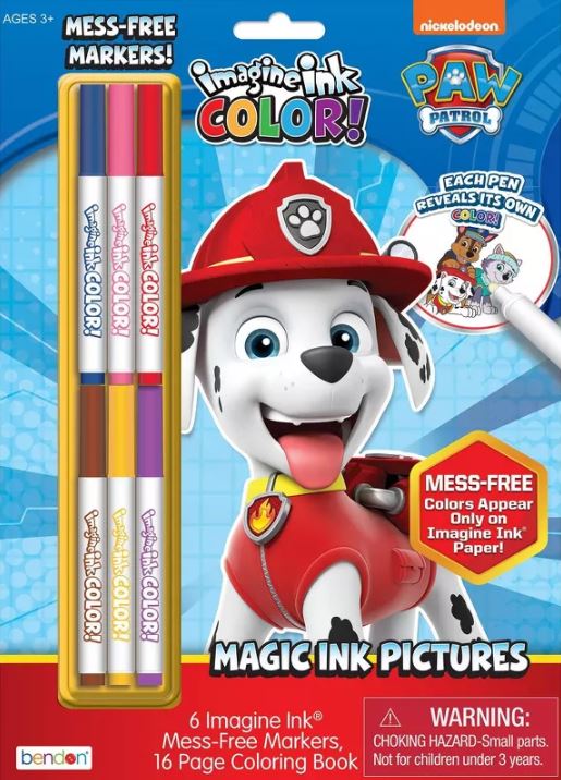 Imagine Ink Color! Coloring Book Paw Patrol
