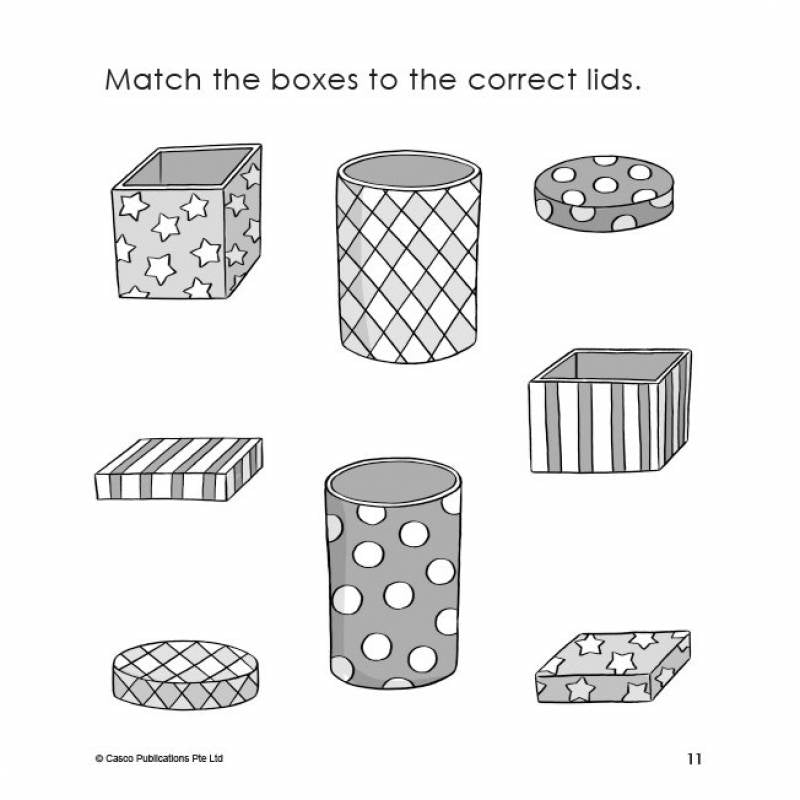 Step by Step Early Math Skills Book 3: Matching, Sorting, Comparing, Patterning (for Ages 3-4)