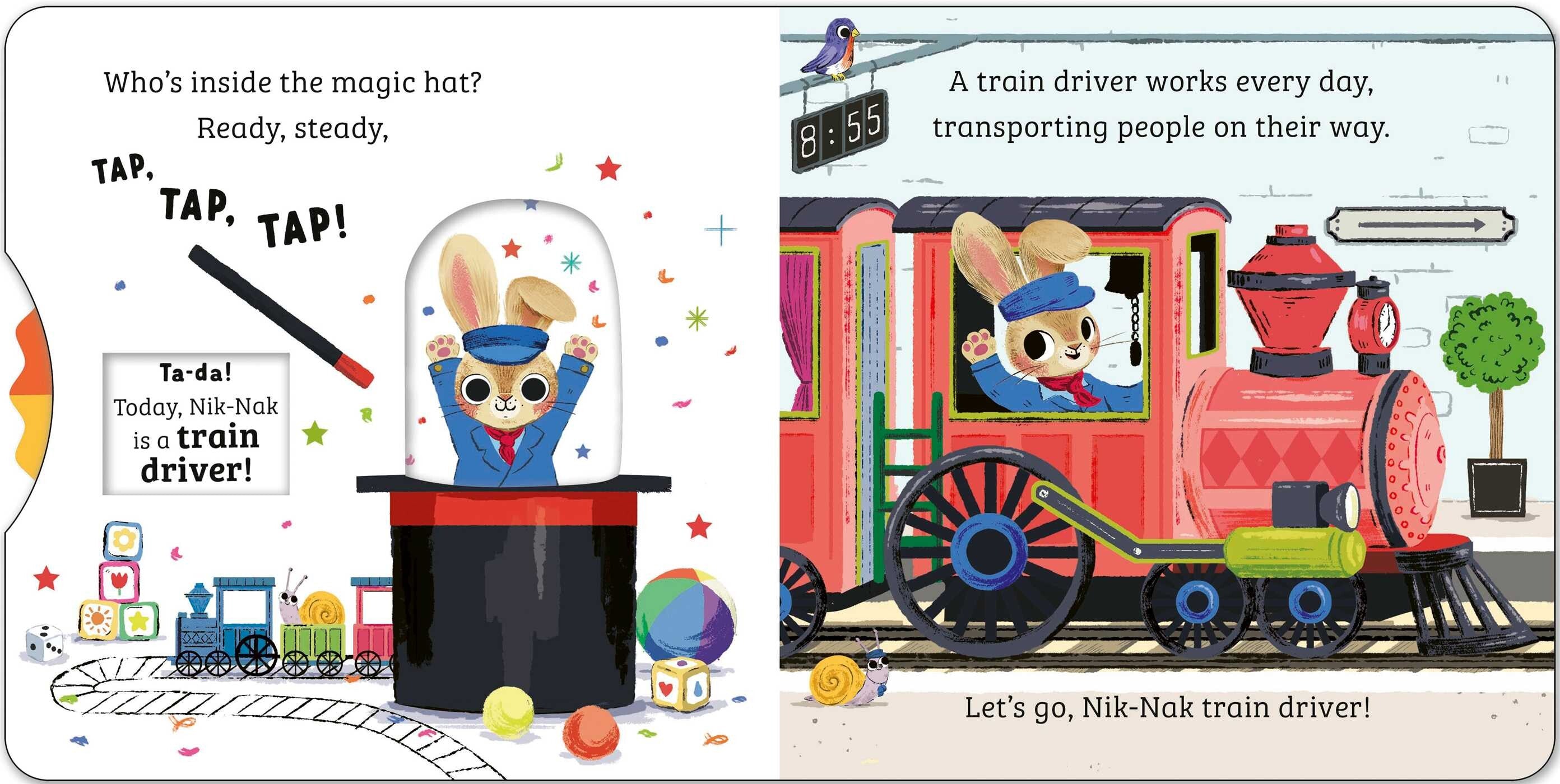Nik-Nak Bunny: Train Driver