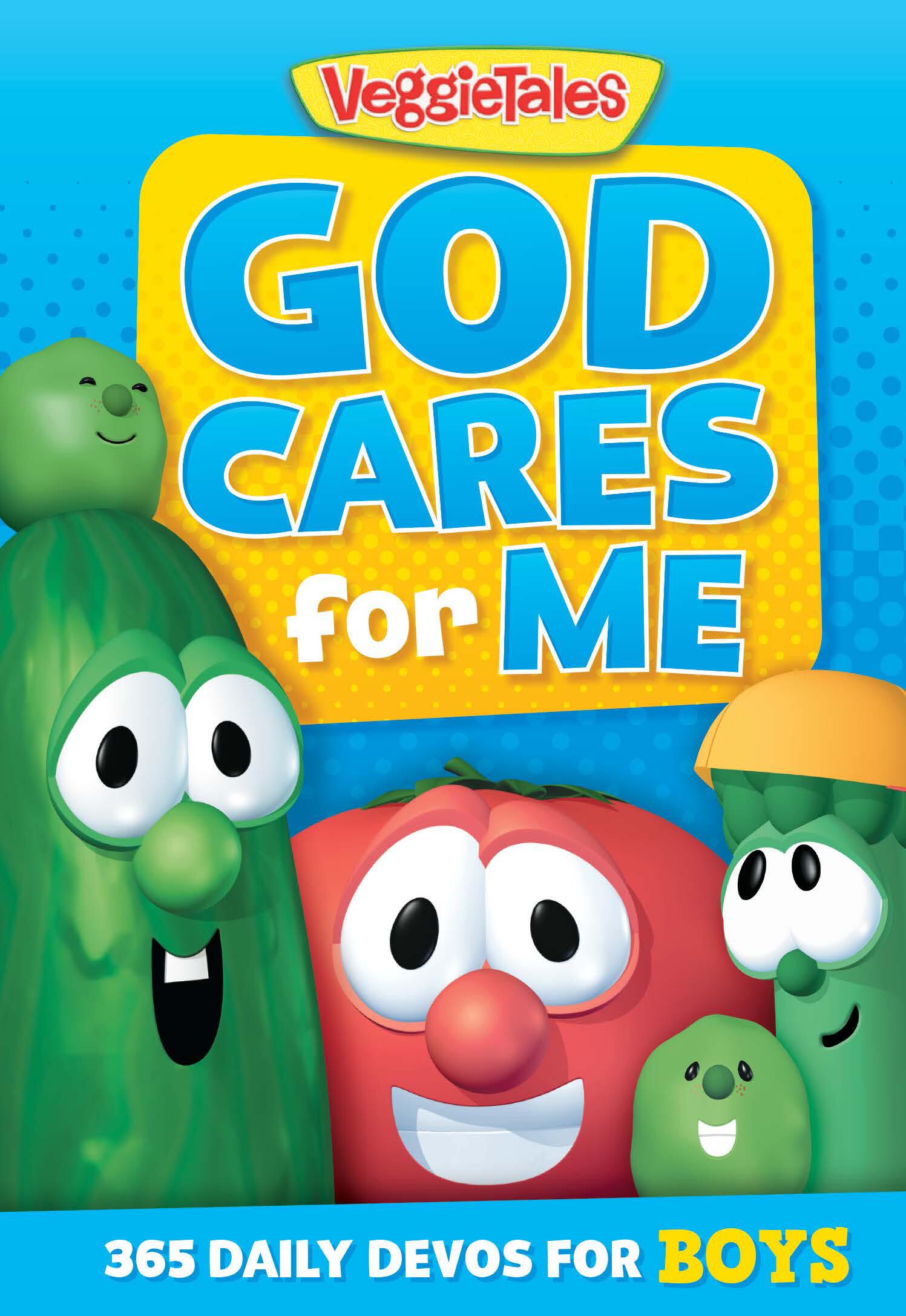 God Cares for Me 365 Daily Devos for Boys (Veggietales)