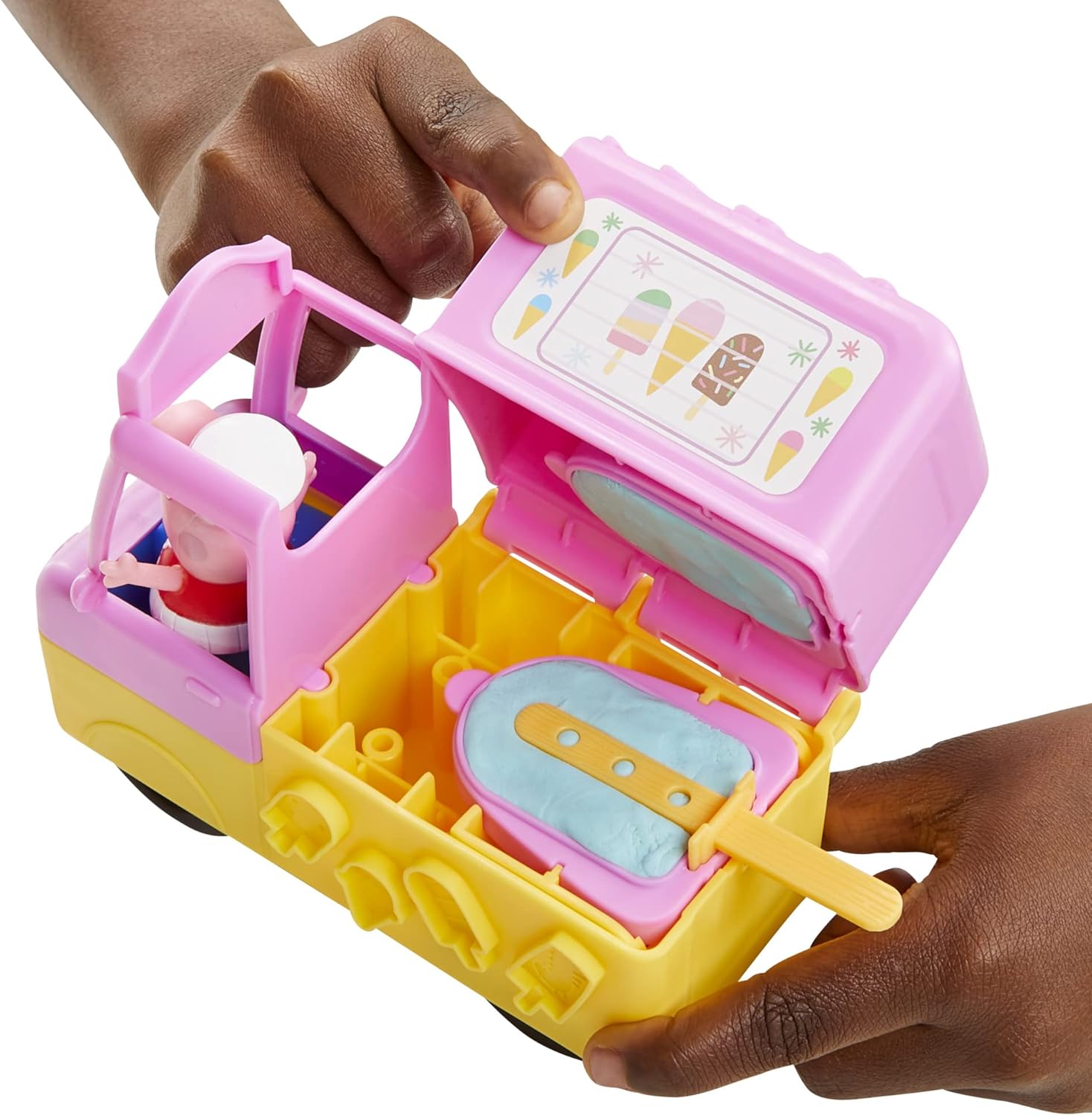 HASBRO PLAYDOH PEPPAS ICE CREAM PLAYSET