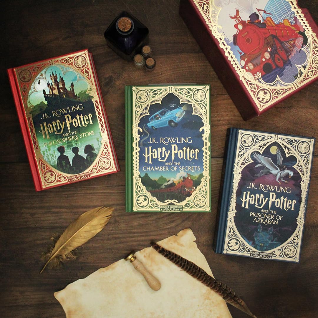 Harry Potter Box Set 1-3 Minalima