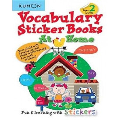 Kumon:Vocabulary Sticker Books At Home