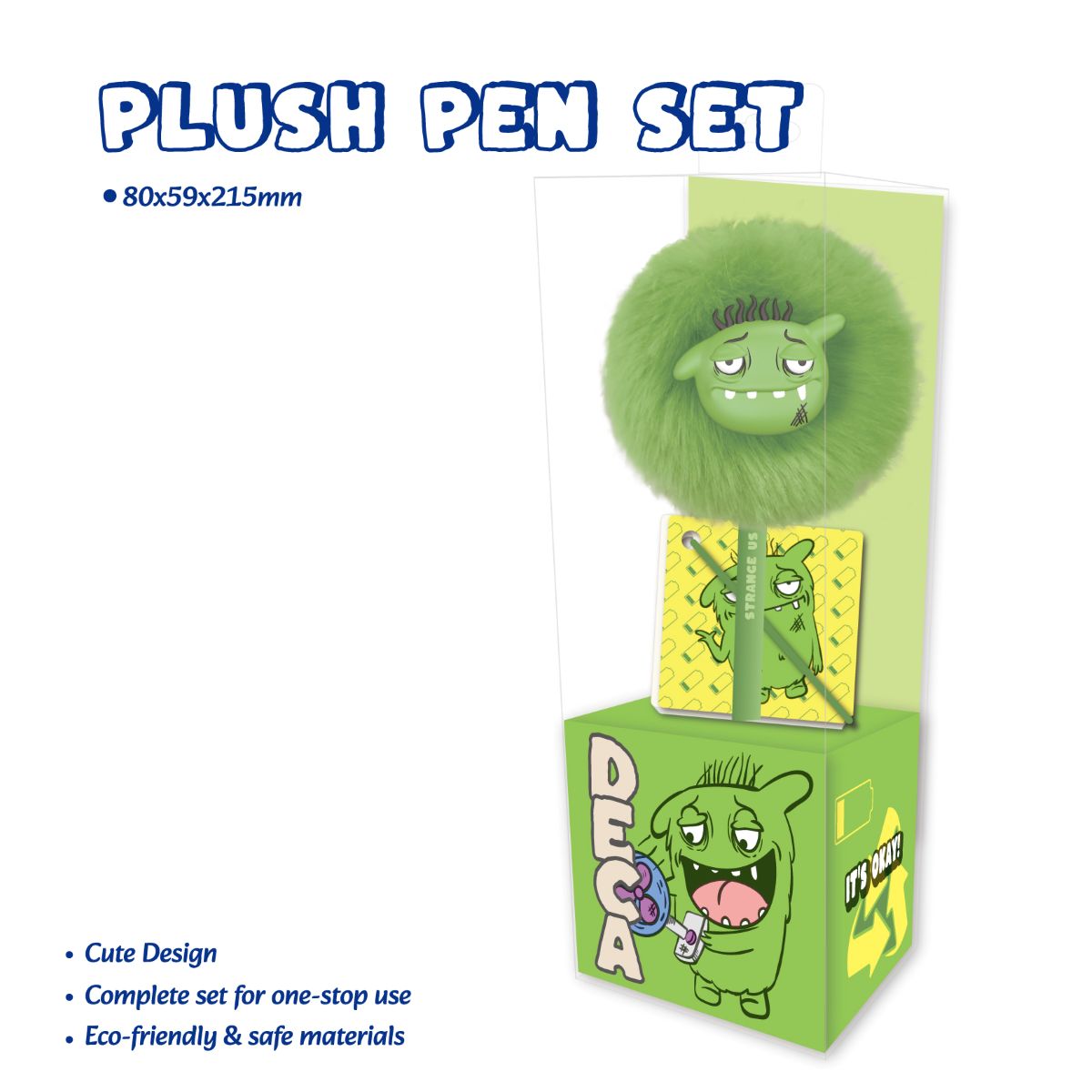 Strange Us Stationery Gift 2Pc/Set SU3909