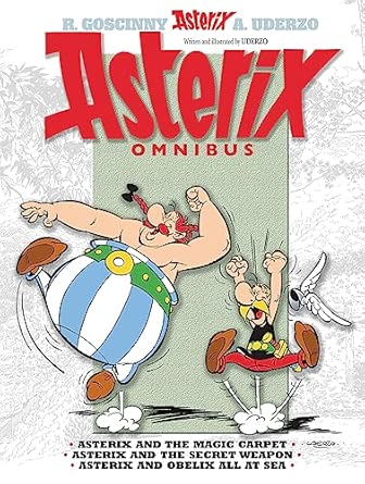 Asterix Omnibus 10: Asterix and The Magic Carpet, Asterix and The Secret Weapon, Asterix and Obelix All At Sea (Paperback)