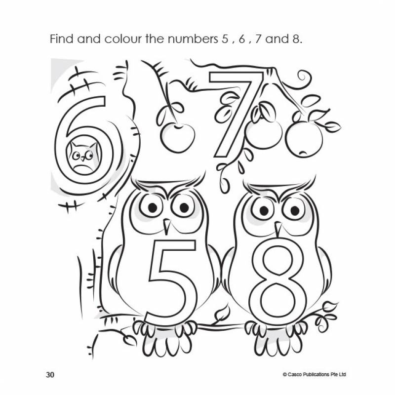 Step by Step Early Math Skills Book 5: Writing Numbers from 6-10 (for Ages 4-5)