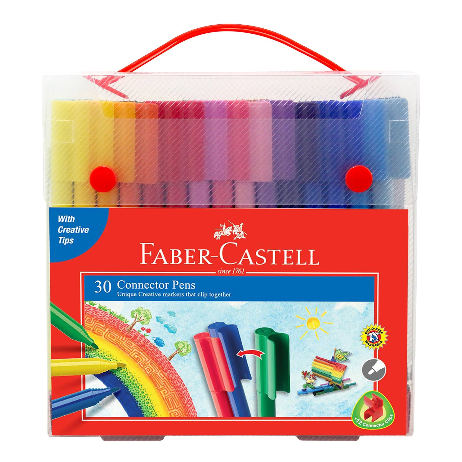 Faber-Castell Connector Pen Gift Pack, Set of 30-155077